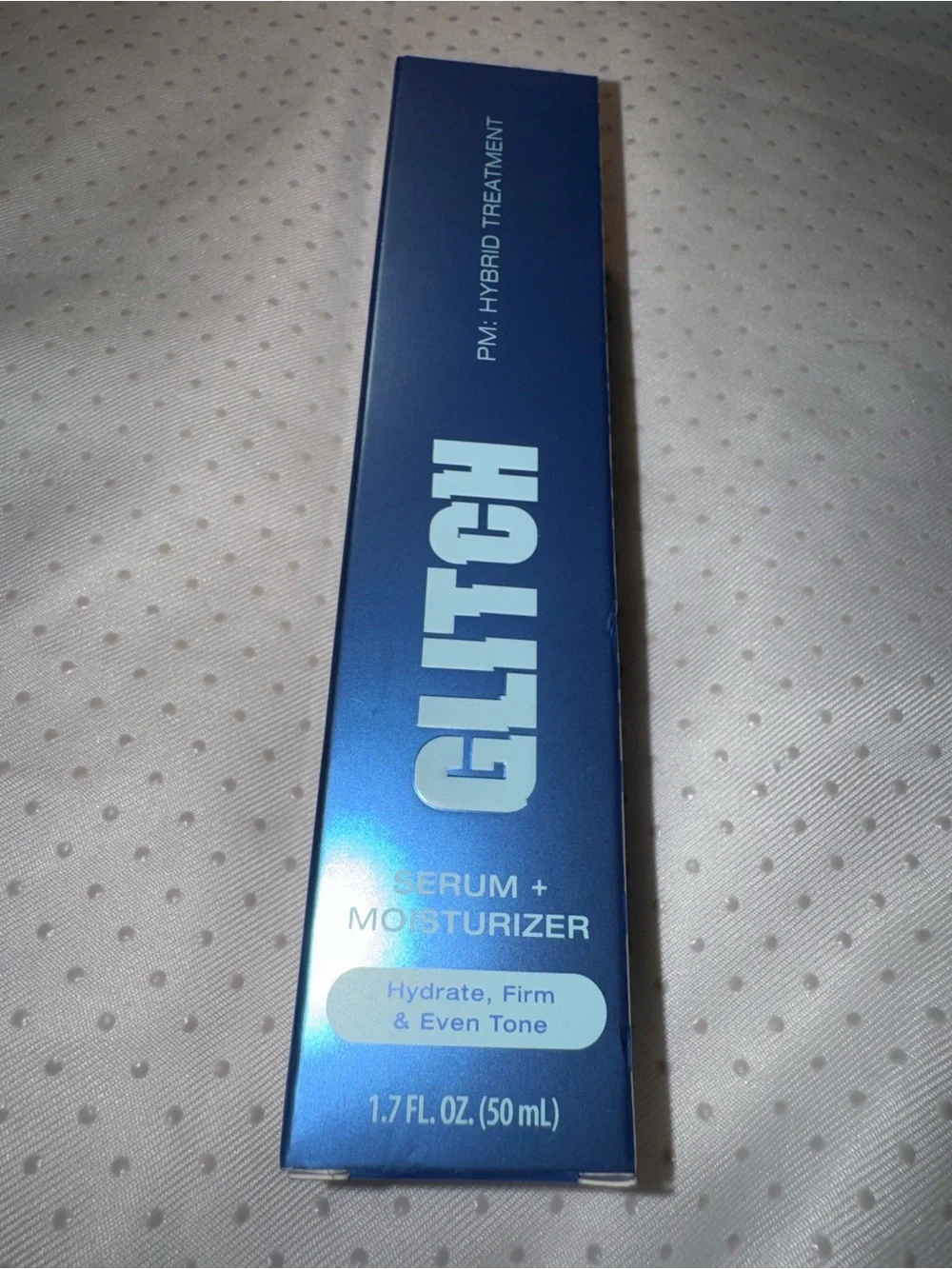 GLITCH PM Hybrid Treatment Serum + Moisturizer NEW Sealed